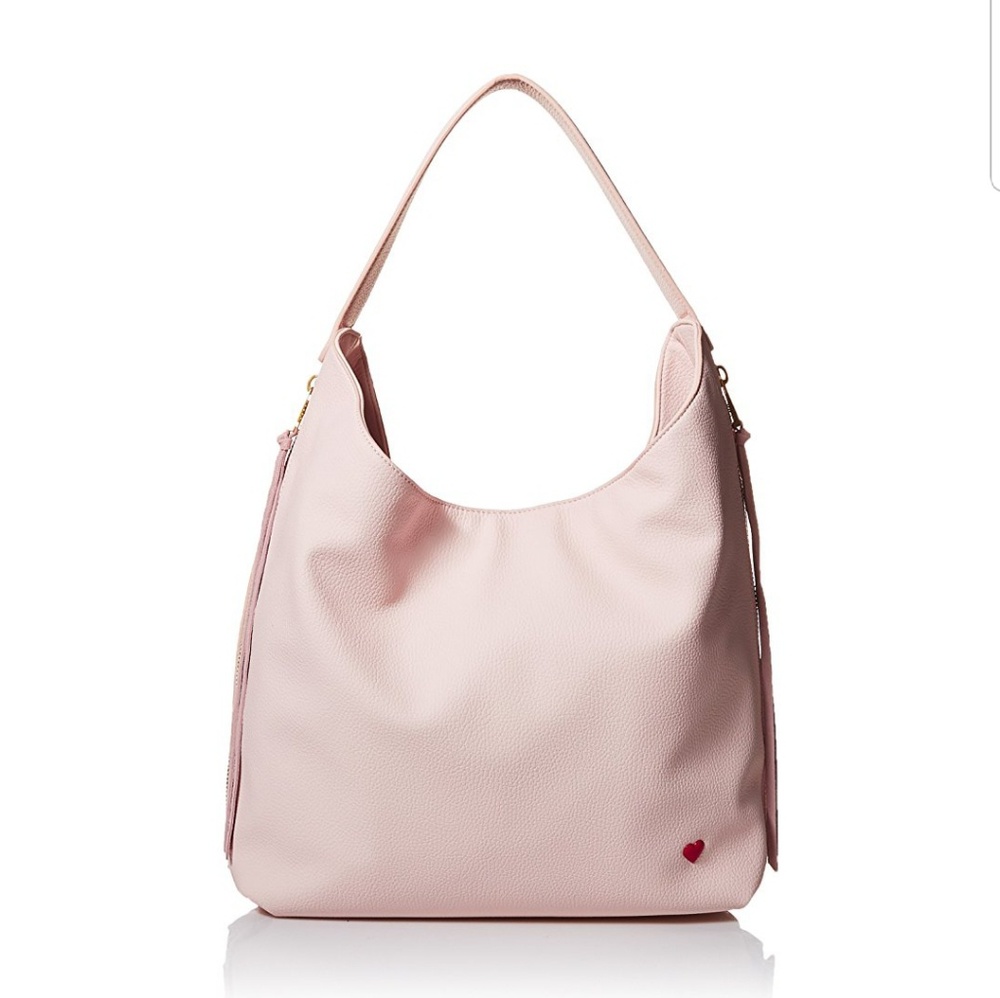 Dear drew boho pebbled pink bag